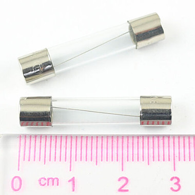 Предохранитель 15A 6x30mm 250V стекло. быстрый