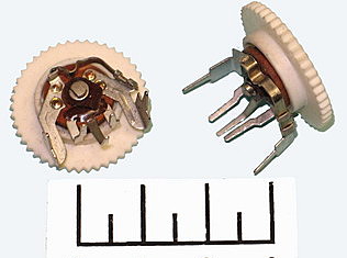Резисторы переменные и подстроечные (потенциометры)