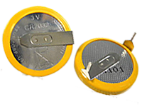 Батарея CR2032-VBY2 Malak  3V, с выводами для гориз. установки (2pin)