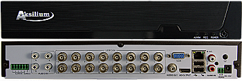 Видеорегистратор 16-канальный AKSILIUM HVR-1605 AI гибридный мультиформатный
