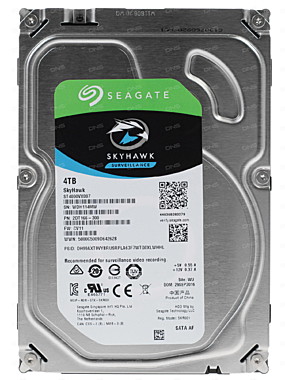 Жесткий диск  4 ТБ Seagate 5900 SkyHawk [ST4000VX007]