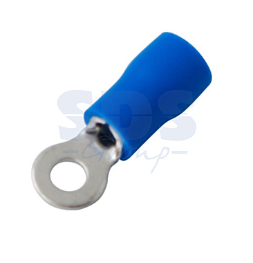 Наконечник кольцевой НКИ - 3.2мм, изолированный, сечение 1.5-2.5мм² (VR2-3) синий (№21)