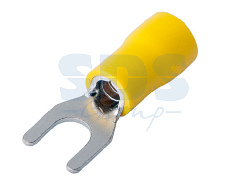 Наконечник вилочный НВИ - 5.3 мм,(№57) изолированный  VS 5,5-5 (сечение 4-6 мм²)  