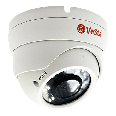 IP-камера Vesta VC-1430 (2.8) 3Мп POE белый