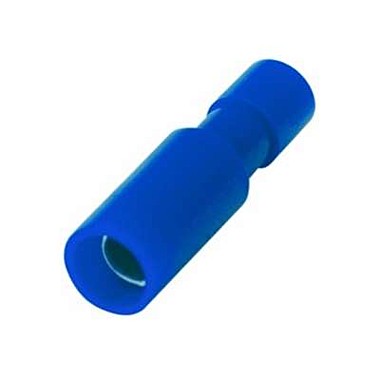 Разъем штекерный полностью изолированный гнездо 4 мм (1.5-2.5 мм² )(РШПи-м 2.5-4/РШИм 2-5-4)  