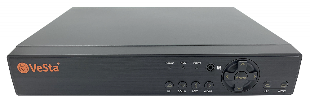 Видеорегистратор  8-канальный Vesta VHVR-8108 гибридный мультиформатный